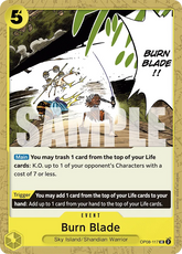 Burn Blade - ONE PIECE CARD GAME - MoxLand
